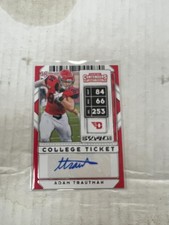 Adam Trautman 2020 Panini Contenders Draft Picks College Ticket Auto #205 NrMt
