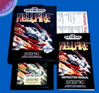 TESTED Sega GENESIS Cartridge HELLFIRE Completed with NEW Box Case Manual Reg