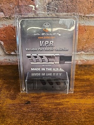 JL Billet V.P.R. Muzzle Break Stainless Steel Black Oxide Ships Free