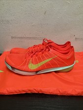 Nike Air Zoom Victory 2 Bright Crimson Lime Track  Field Shoes Sz 9 FD8411 600