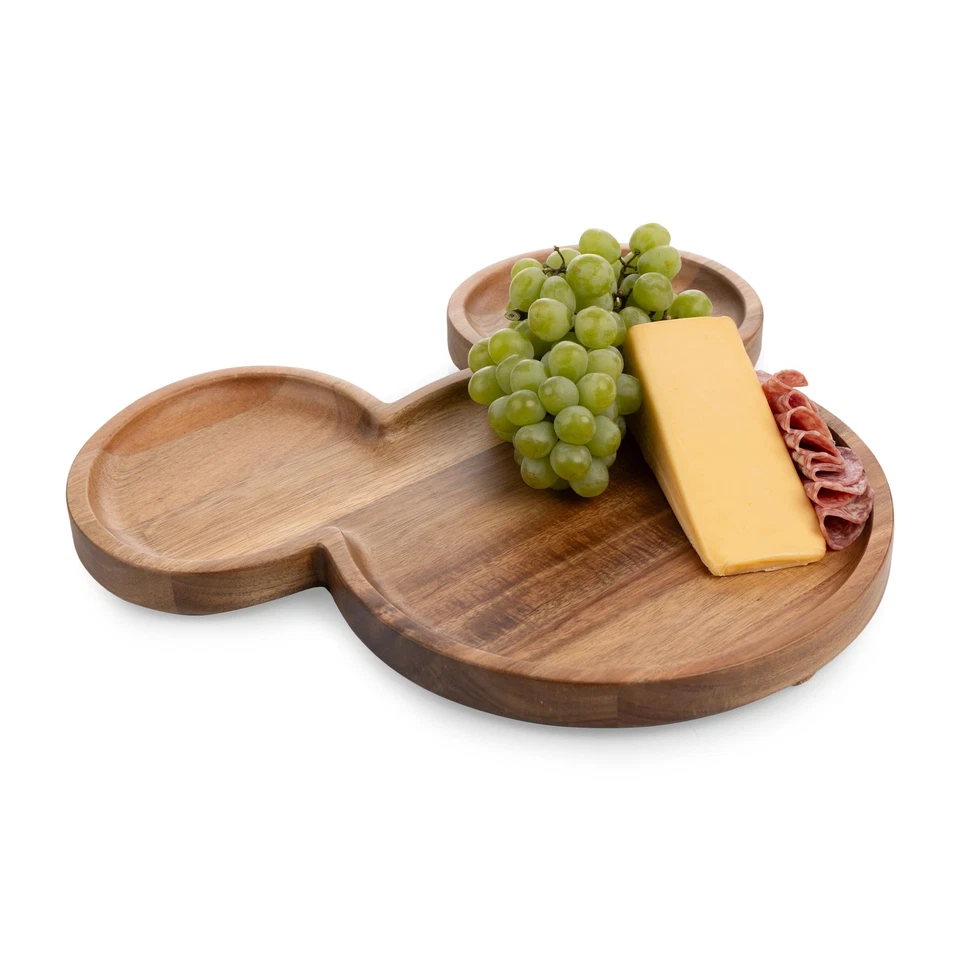 Tábua de servir Disney Mickey Mouse 16" acácia com ranhura, (madeira de acácia) - Imagem 3 de 4