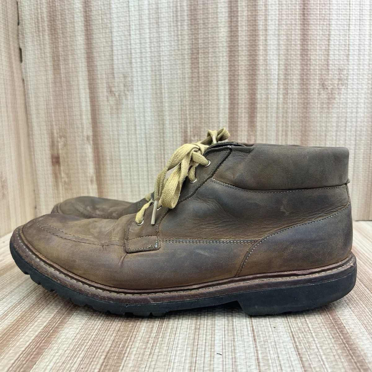 Allen Edmonds Lace Up Brown Boots for Men for Sale | Shop  display picture 2