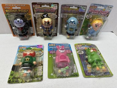 Treat Street Lot of 7 Pooper Toys Walking Candy Dispensers Monster Lucky Bunny
