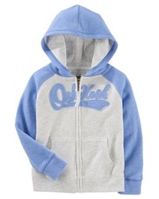 OshKosh B'Gosh Girls' French Terry Hooded Jacket  9-12 Months