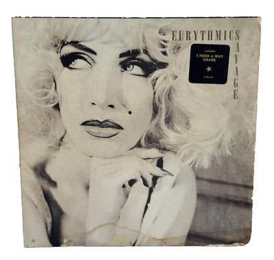 Eurythmics Savage LP Vinyl 1987 RCA Victor Promo Not For Sale Used