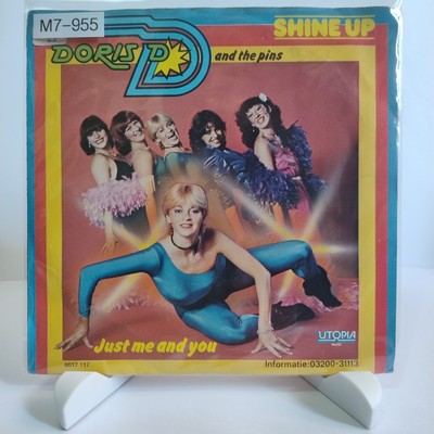 Doris D And The Pins   Shine Up, 7'' Vinyl (G-/G), Utopia Music, M7-955
