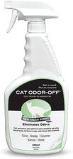 Cat Odor-Off: Cat Spray Odor Eliminator - Fresh Scent Pet Odor Eliminator for Ho