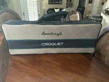 Sportcraft Croquet Set for 6 Players with Carrying Case
