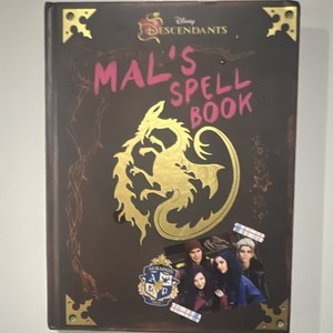 Disney Descendants Mal’s Spell Book Hardcover - Descendants Franchise