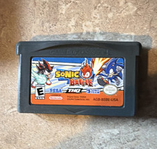 THQ Sonic Battle Nintendo Game Boy Advance 2003 NTSC-U/C E Rated
