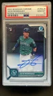 2022 Bowman Chrome Julio Rodriguez Rookie Auto RC #CRA-JR Mariners PSA 10
