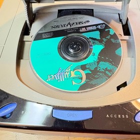 Sega Saturn Gray HST-3200 Console Japanese JUNK Power On No Spin No Read