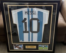 Lionel Messi FIFA Icons World Cup Jersey 2022 Autographed Authentic