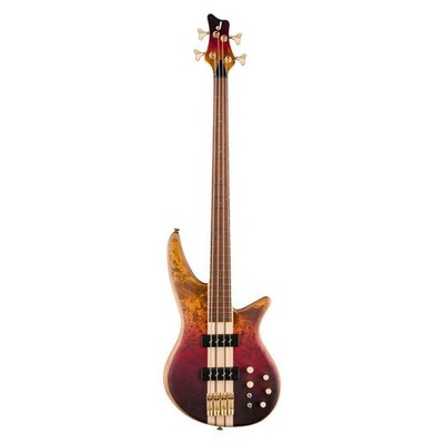 Jackson Pro Series Spectra Bass SBP IV 4-String Bass Guitar (Amber Flame)