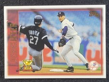 1997 Topps #13 DEREK JETER A.S.R. H.O.F. NEW YORK YANKEES NR MNT-MNT