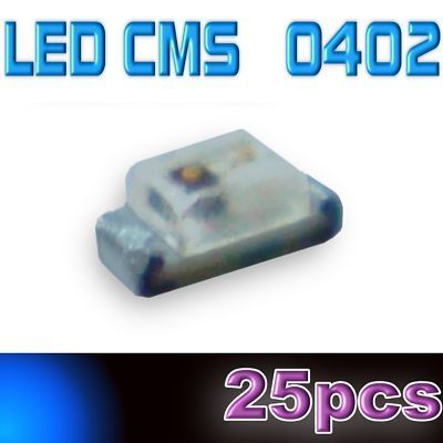 TRU COMPONENTS SMD-LED 0603 Blau 120 Mcd 120 ° 25 MA 3.2 V - Foto 7