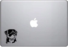 Rottweiler Dog k9 Rottie Black Vinyl Decal Car Truck Window Laptop Tablet
