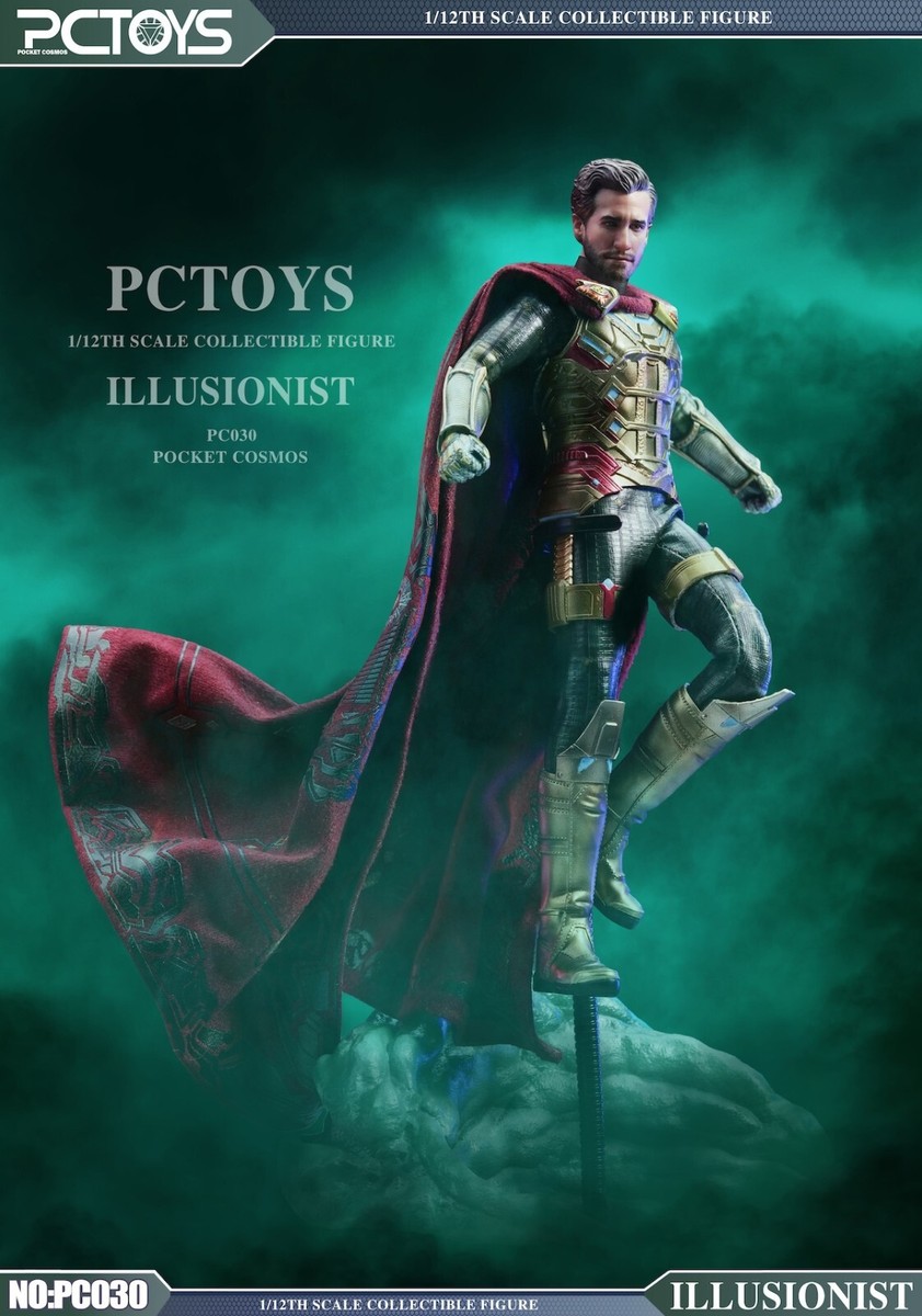 PCTOYS Mysterio ILLUSIONIST Quentin Beck 1/12 scale Action Figure