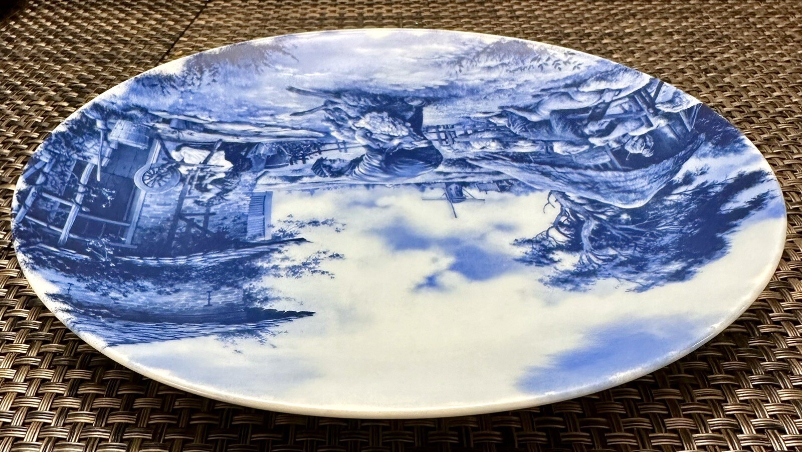 Vintage 1984 Delft Blauw Ter Steege BV Collector Plate