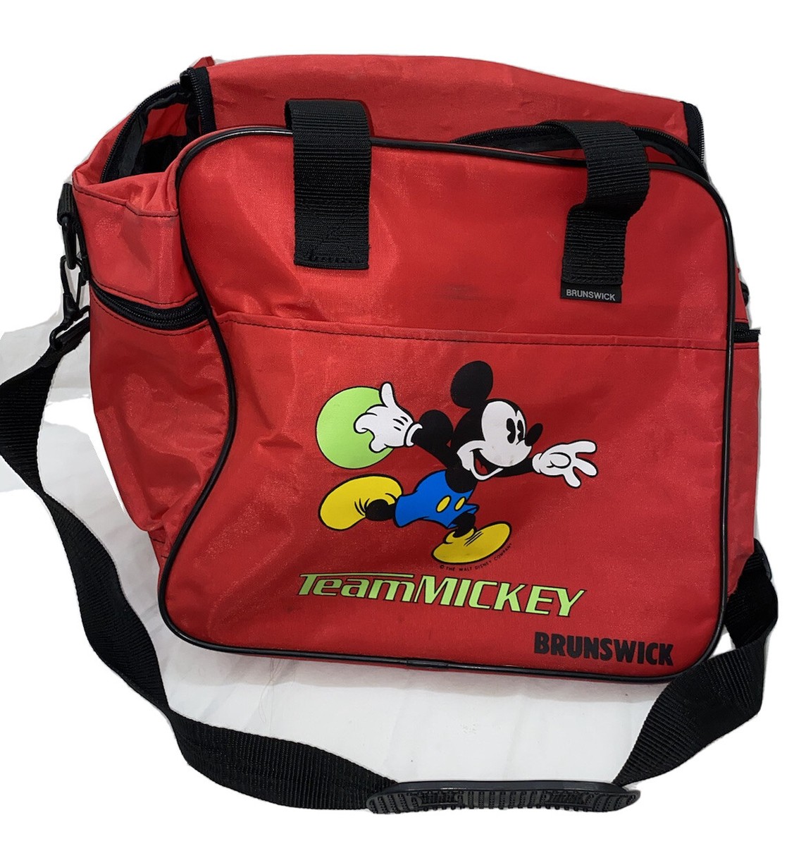 Disney Mickey Mouse Brunswick Team Mickey Bowling Bag Tote TX1 | eBay