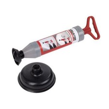 Sturalavandini a pressione stura lavandino pompa sbloccante scarico WC lavabo