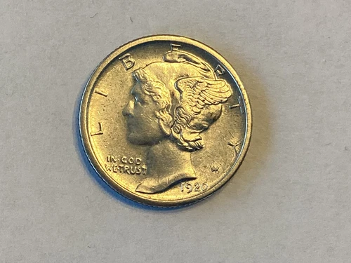 1920-S Mercury dime BU++ NICE BANDS