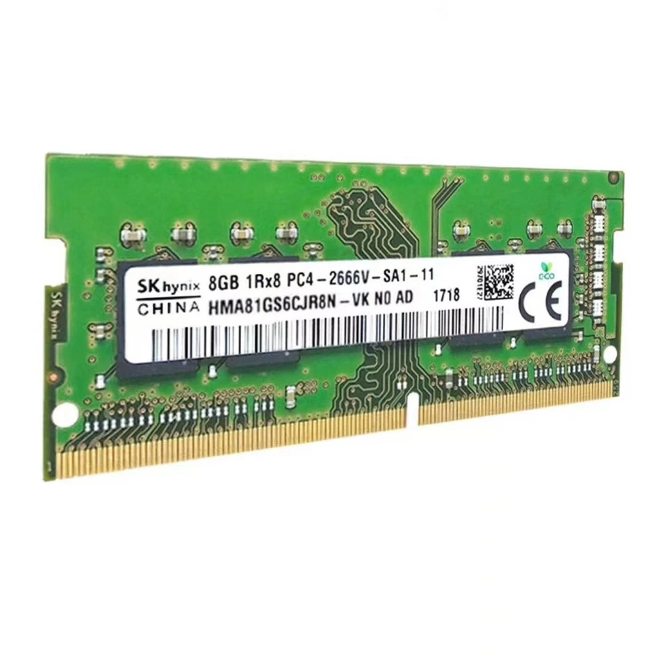 Hynix 8GB DDR4 2666MHz PC4-21300 260-Pins SODIMM Memory Ram HMA81GS6CJR8N-VK - Image 2 of 4