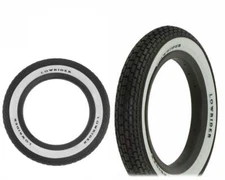 ORIGINAL! DURO TIRE 12 1/2 X 2 1/4 BLACK/WHITE SIDE WALL LOWRIDER RAISED LETTER 