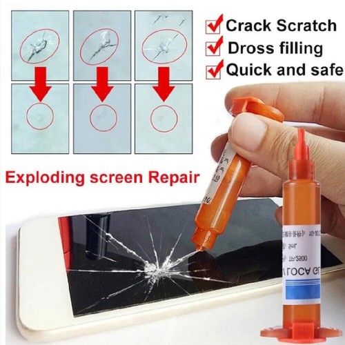 2x/Set 5ml UV Glue Adhesive Glue Glass Glue Cell Phone Repair Tool Screen Repair