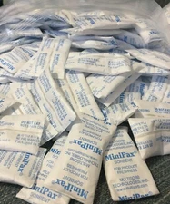 15 MiniPax Desiccant Reduce Odors Moisture Absorbing Packets Storage collect 10g