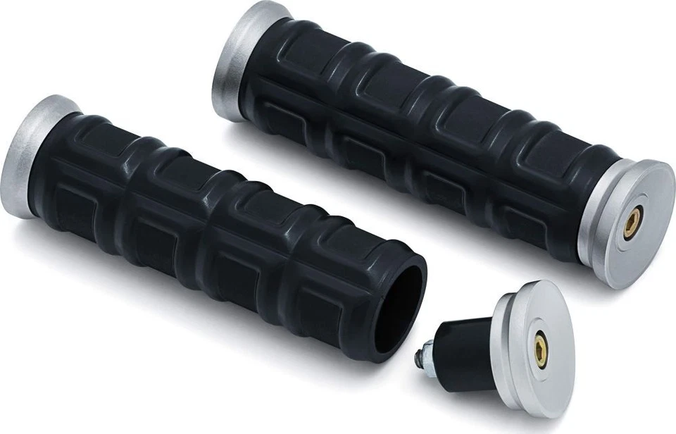 Empuñaduras Kuryakyn Dillinger para Street Nickel 7/8" 6678 Foto 2 de 4