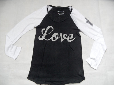 81HOURS Beautiful Linen Shirt Black White Size S Excellent BI618