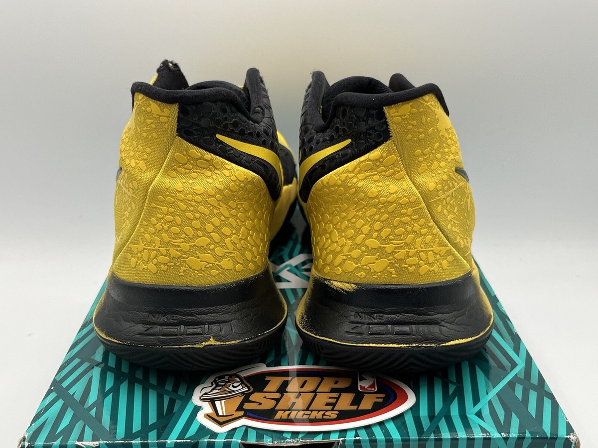 Yellow Kyrie Kobe Bruce Lee Nike Kyrie Mamba Mentality Bruce Lee