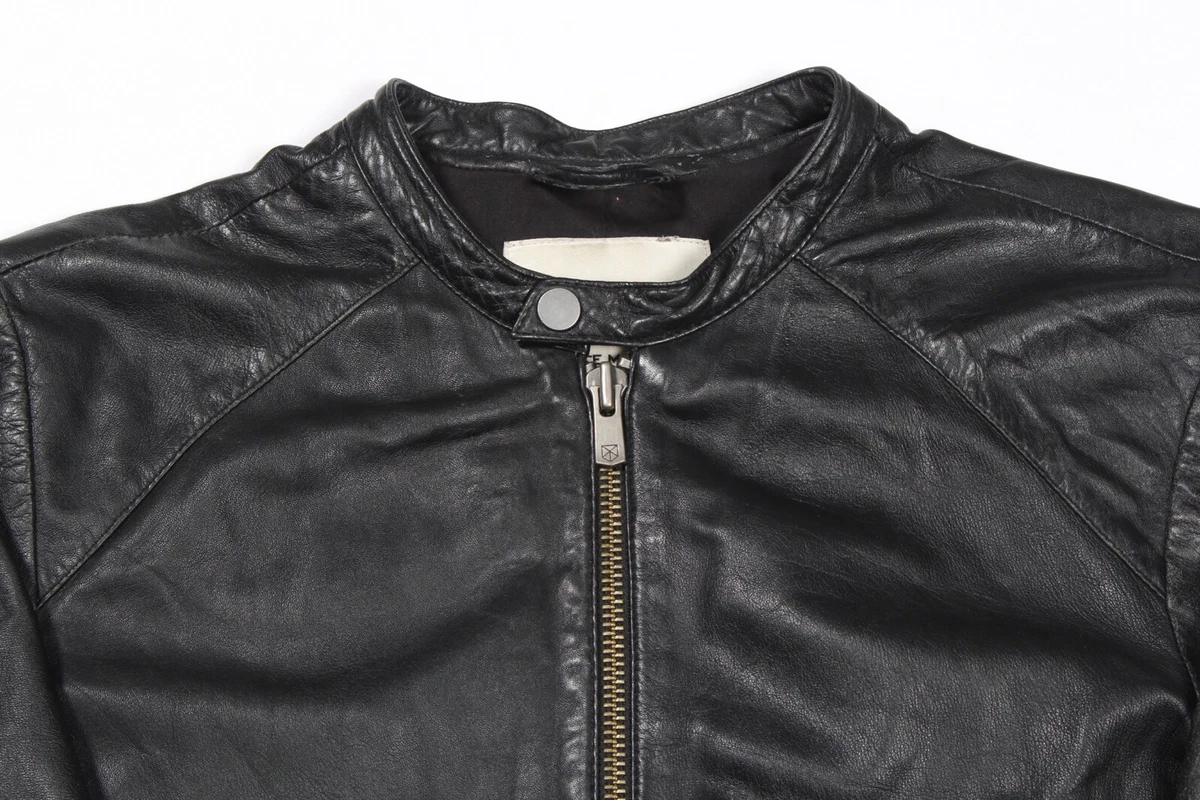 Jack jones shop premium leather jacket