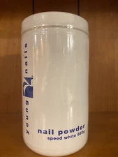Young Nails Speed White Acrylic Powder 23oz / 660g