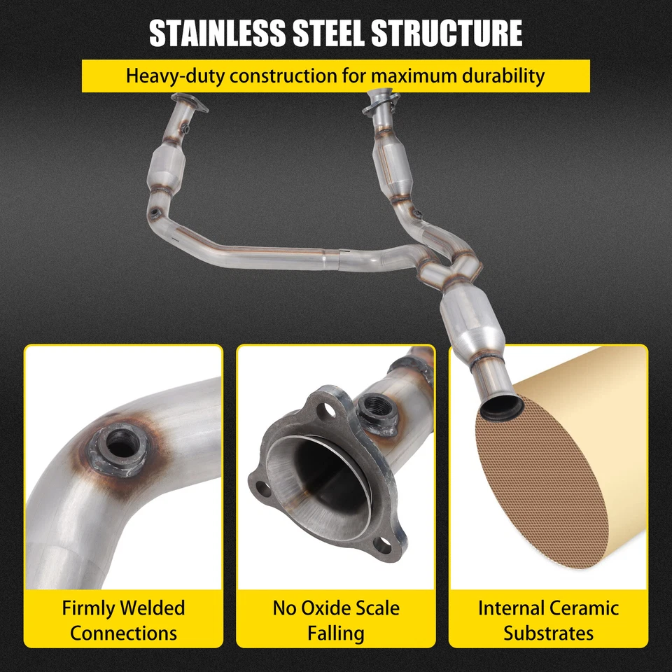 EPA Catalytic Converter for Chevy Silverado 1500 Tahoe GMC Yukon 2009-2012 2013 Foto 2 de 4