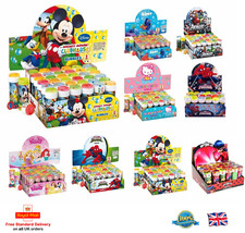 Kids Bubble Tubs Party Favors - Princess, Nemo, Marvel Toy Gift Set