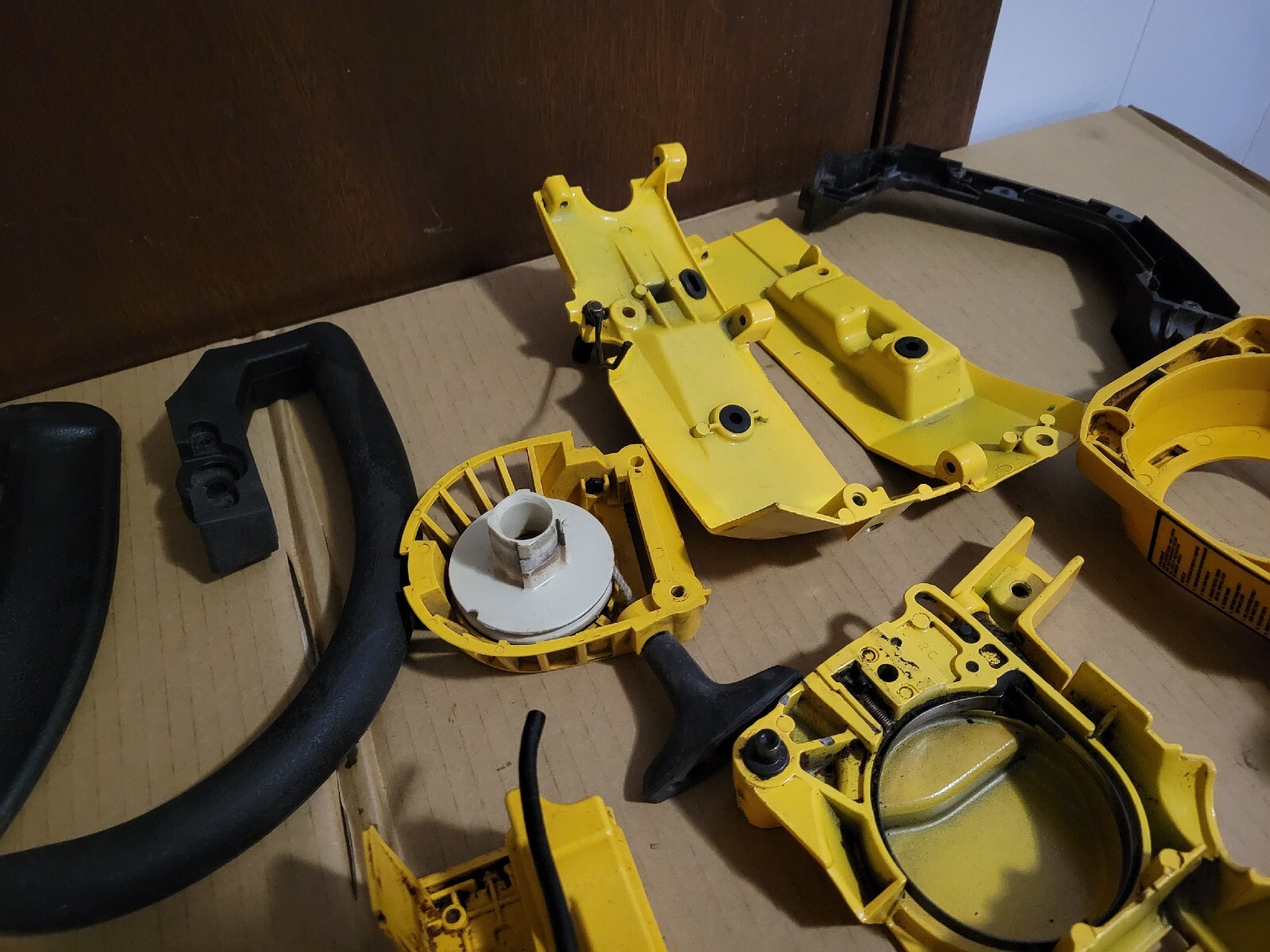 Vintage McCulloch Power Mac 310 Chainsaw Body Parts, Bolts, Nuts, Etc