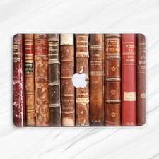 Old Library Book Shelf Hard Case Cover For Macbook Pro Air Retina 11 12 13 15 16