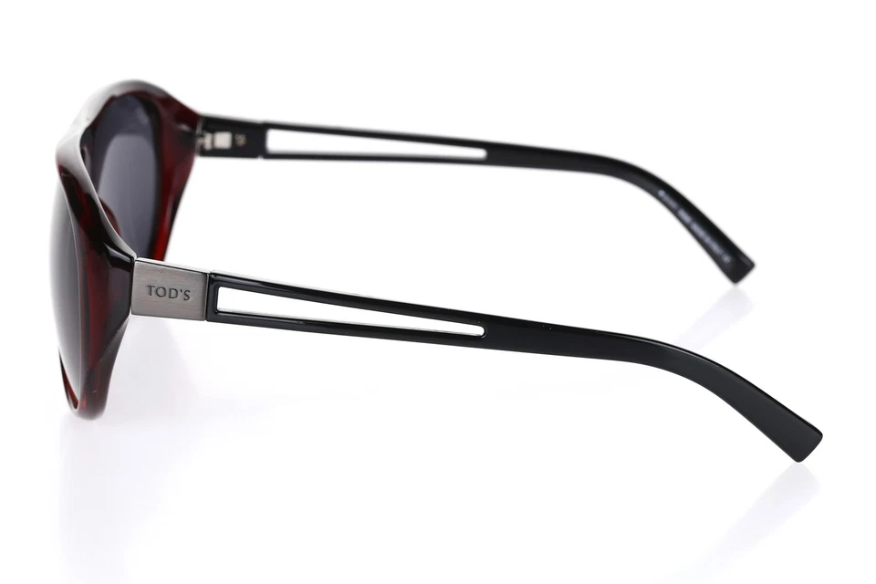 TODS Womens TO44 69A Brown & Black Pilot 60mm Sunglasses 140960 - Image 3 of 4