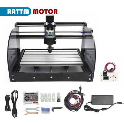 【BR】Mini 3 Axis CNC Milling Engraving Machine 3018 Pro Max + OFFLINE CONTROLLER