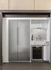 Monogram 42” Panel Ready Fridge/Freezer Column Set - NATIONWIDE SHIPPING