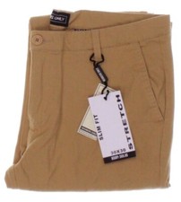 NWT - MEMBERS ONLY Men's 'ORIGINAL' Beige SLIM-FIT STRETCH COTTON JEANS - 30x30