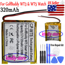 NEW 320mAh Battery For Golf Buddy WT3  For Golf Buddy WT5 Smart GPS Golf Watch