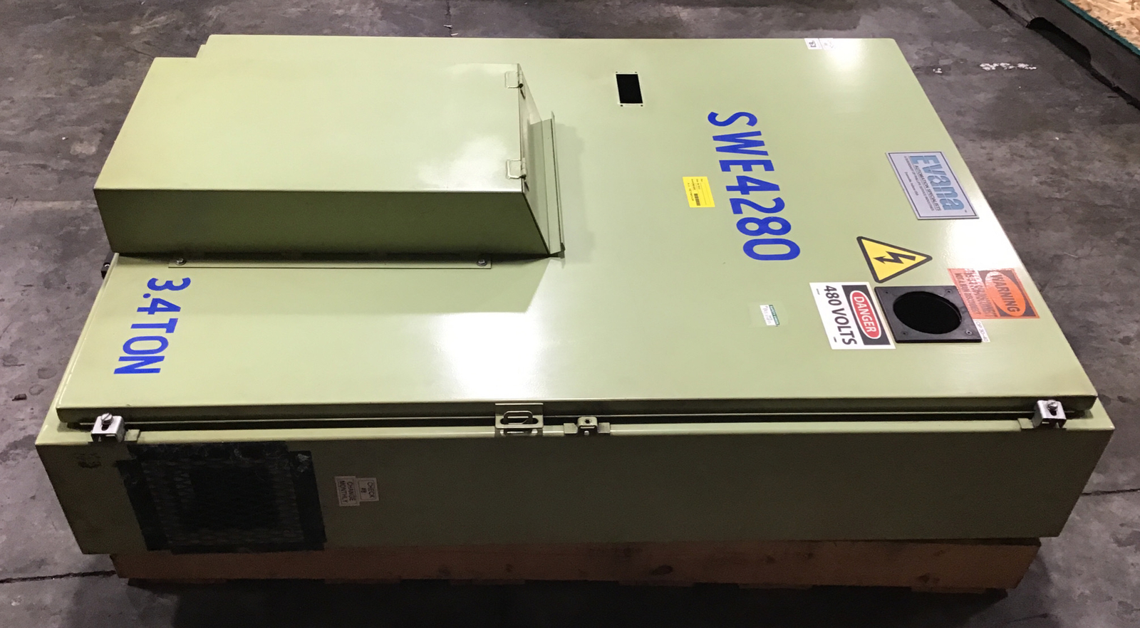 Hoffman A483608LP 48" x 36" x 8" Electrical Enclosure #1221TAW*AD FMLB2