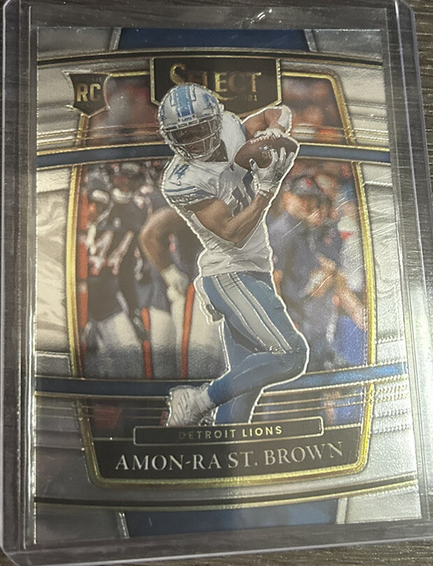 2021 Panini Select - Concourse #73 Amon-Ra St. Brown (RC)