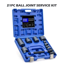 21pc Auto Ball Joint Press U Repair Removal Tool Installing Master Adapter 2&4WD