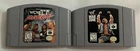 Lot of (2) WCW/NWO Revenge & WWF Warzone (Nintendo 64, 1998) Tested & Working