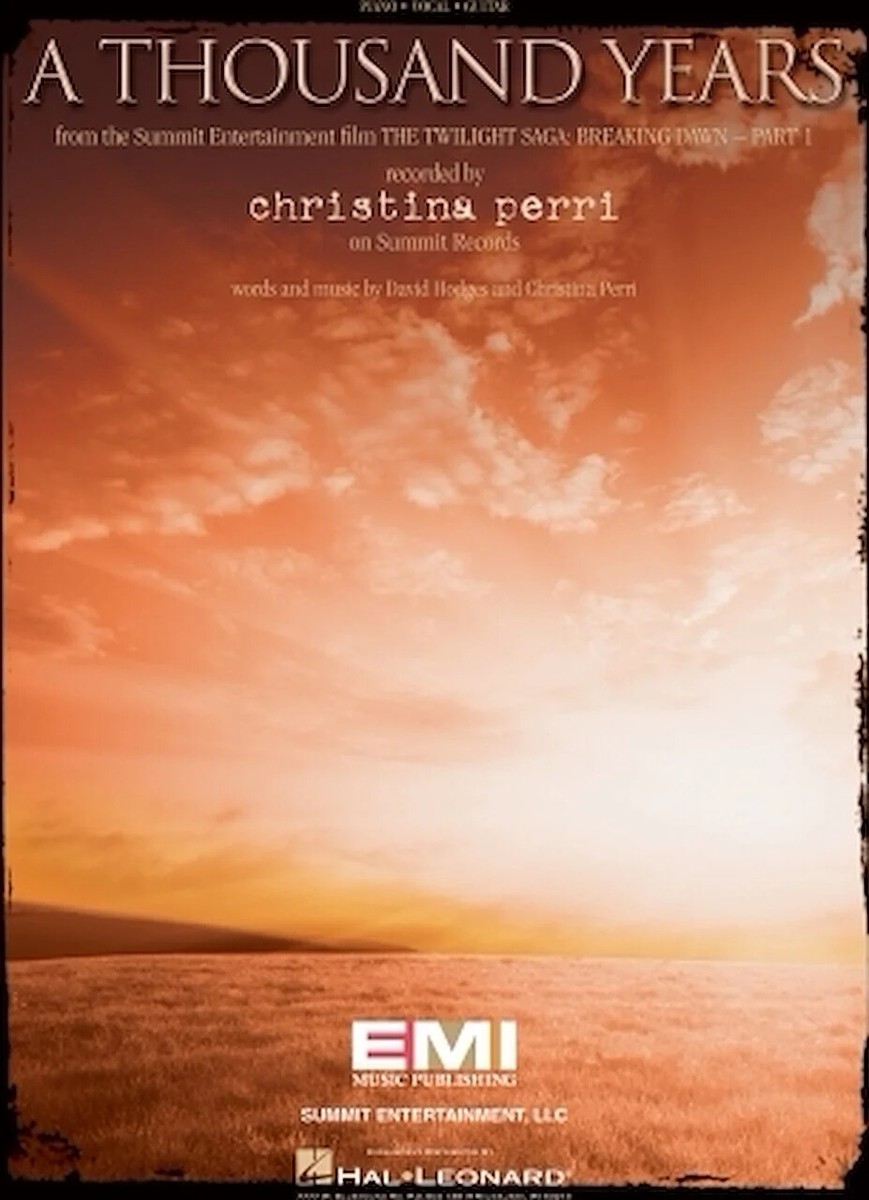 洋楽 A thousand years Christina Perri - A Thousand Years [Official Music Video] - YouTube