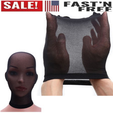 Bondage Face Mask Hood Lingerie Stockings Headgear Couples Cosplay Costume BDSM